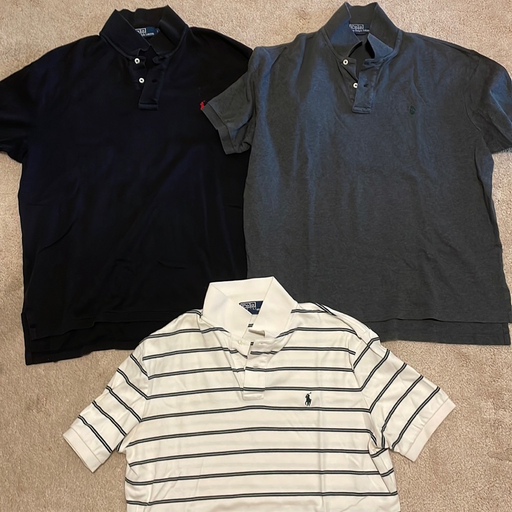3 for 1 Mens Ralph Lauren polos
